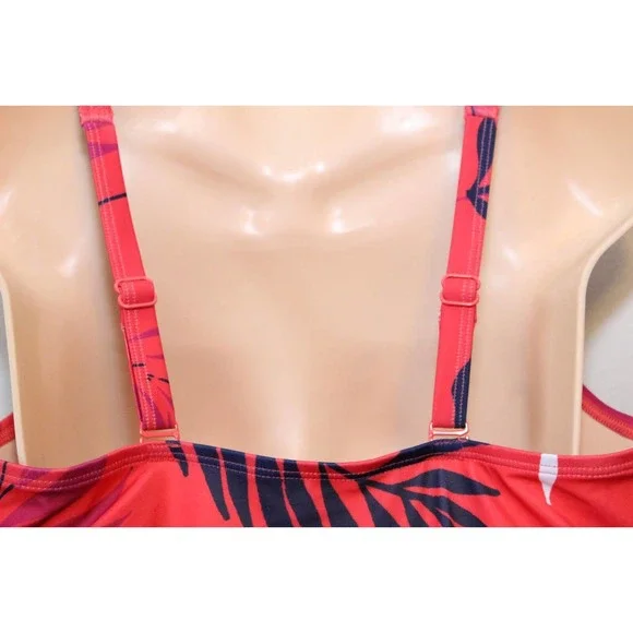 Swim by Cacique No-Wire Twist-Knot Swim One Piece Swimsuit Womens Size 14 H14777 - Picture 7 of 9